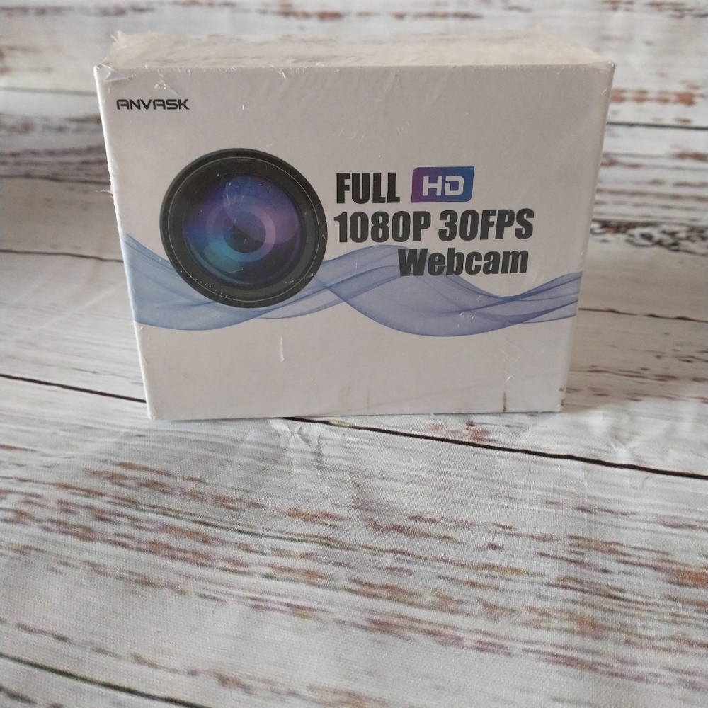 Anvask FULL HD 1080P 30FPS Webcam